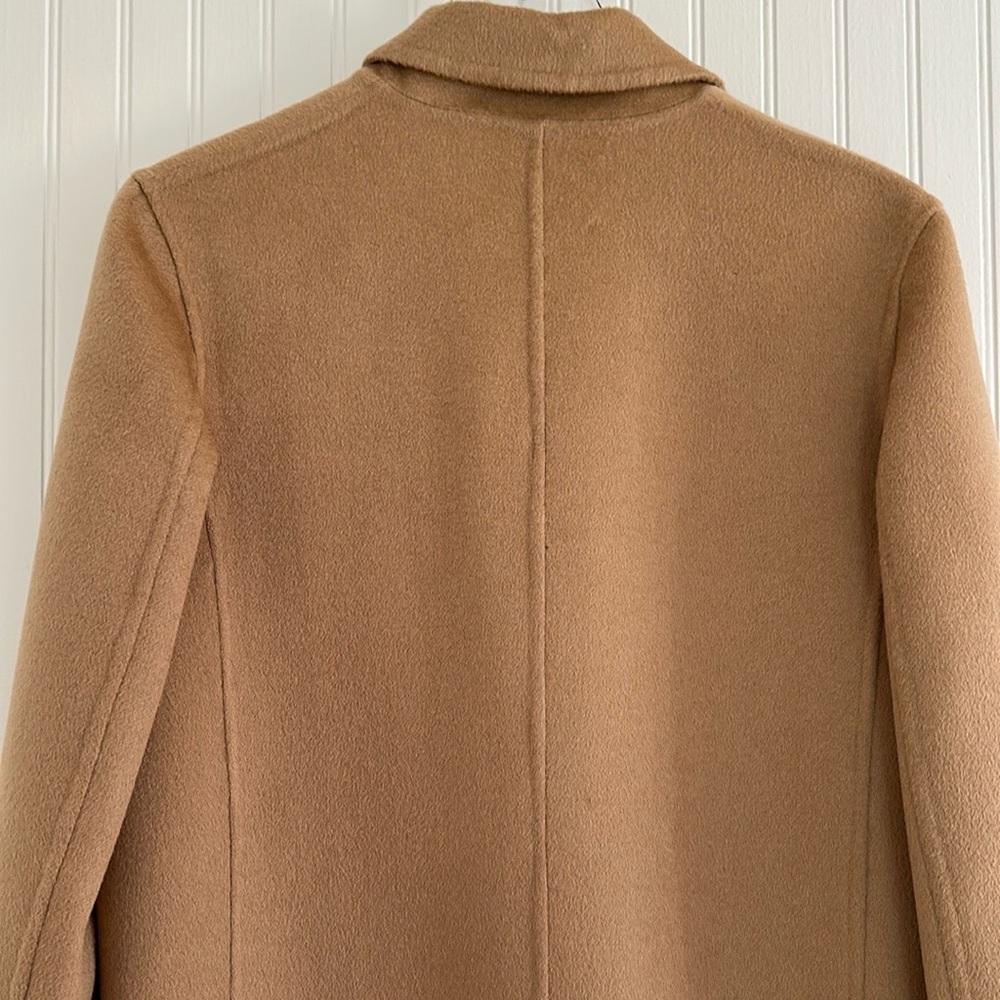 J. Crew Collection Double-Faced Cashmere Coat Topper - Picture 7 of 12